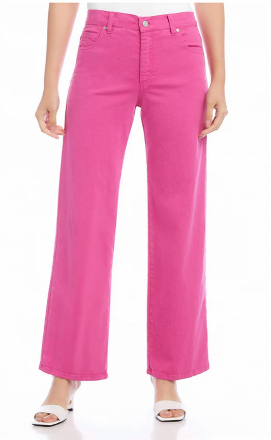Karen Kane - Full Length Wide-leg Jeans