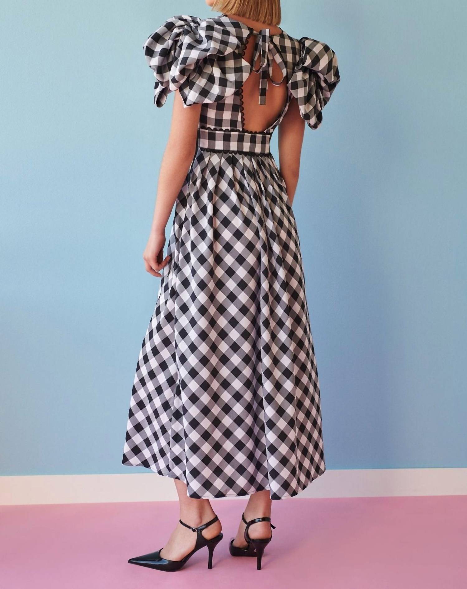 Celia B - Curazao Vichy Dress