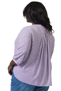 Nydj - Pintuck Button Down Blouse - Plus Size
