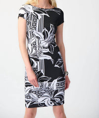 Joseph Ribkoff - Floral Print Sheath Dress