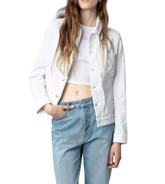 Zadig & Voltaire - KIOMY ECO LOVE DENIM JACKET