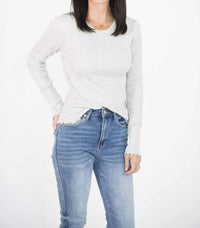 Tea N Rose - Erika Long Sleeve Sweater