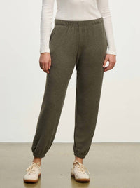 Velvet by Graham & Spencer Lexie Knit Joggers in caper - women's pants