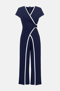 Joseph Ribkoff - Women's Formal V Neck Jumpsuit