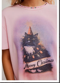 Free People - Merry Meowy Tee