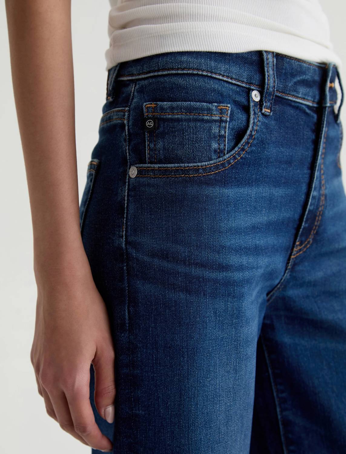 Ag Jeans - Saige Wide Leg Crop Jean
