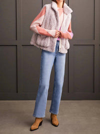 Tribal - Frostine Faux Fur Sleeveless Vest