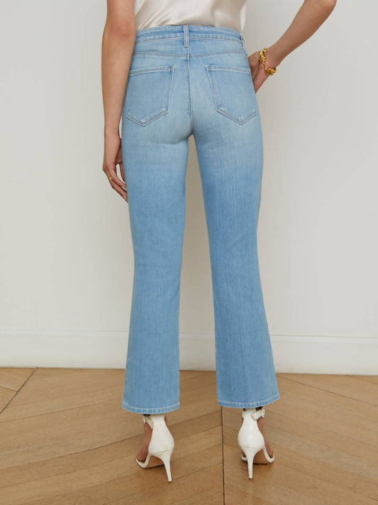 L'Agence - Tati High Waist Crop Micro Bootcut Jeans
