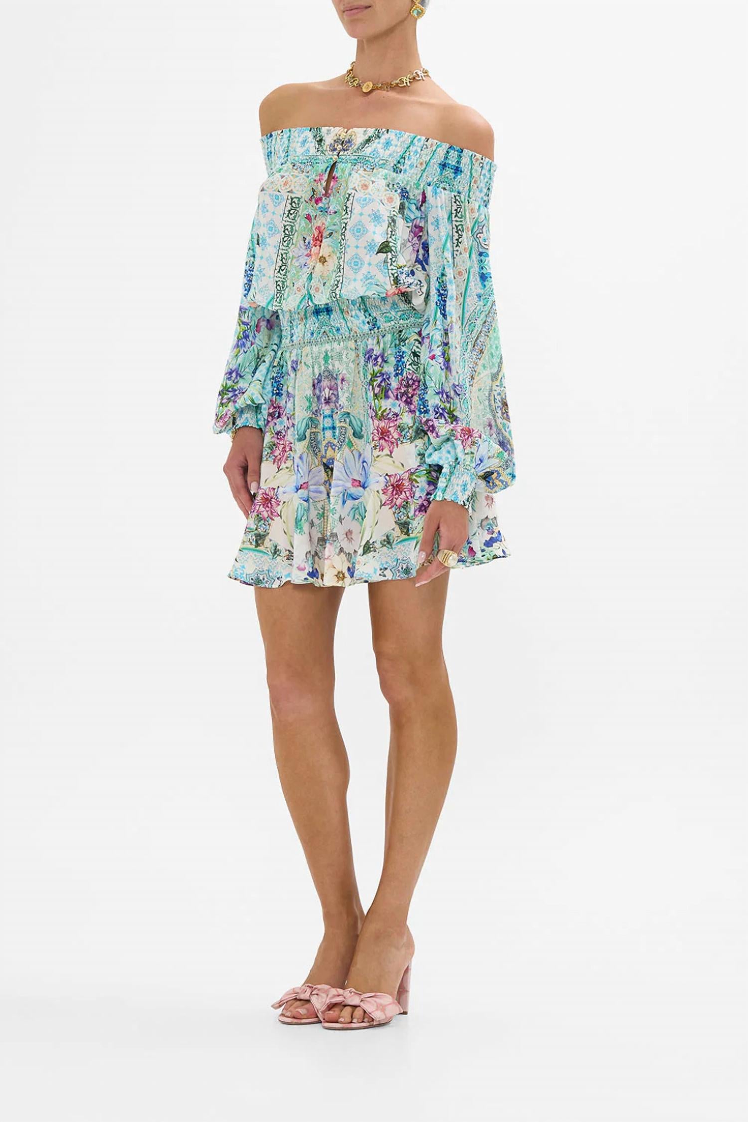 Camilla - Off The Shoulder Short Dress