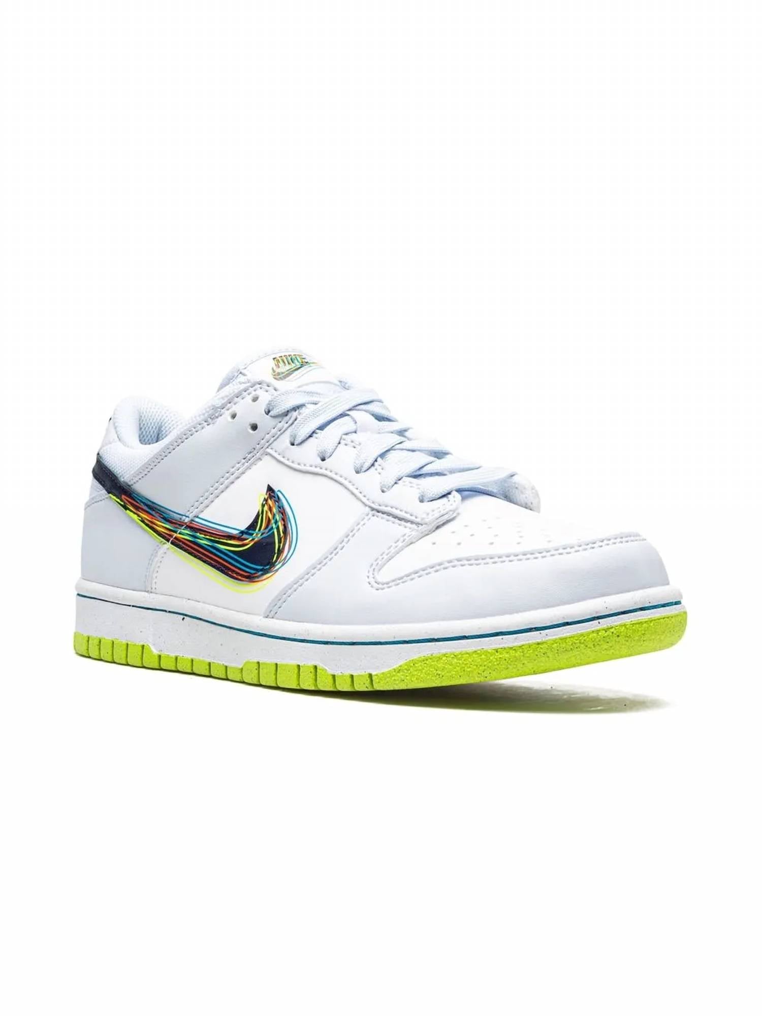 Nike - Kid's Dunk Low 3d Swoosh Sneakers