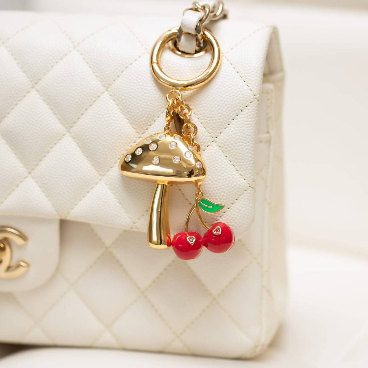 Girls Crew - Womem's Cherry Bag Charm