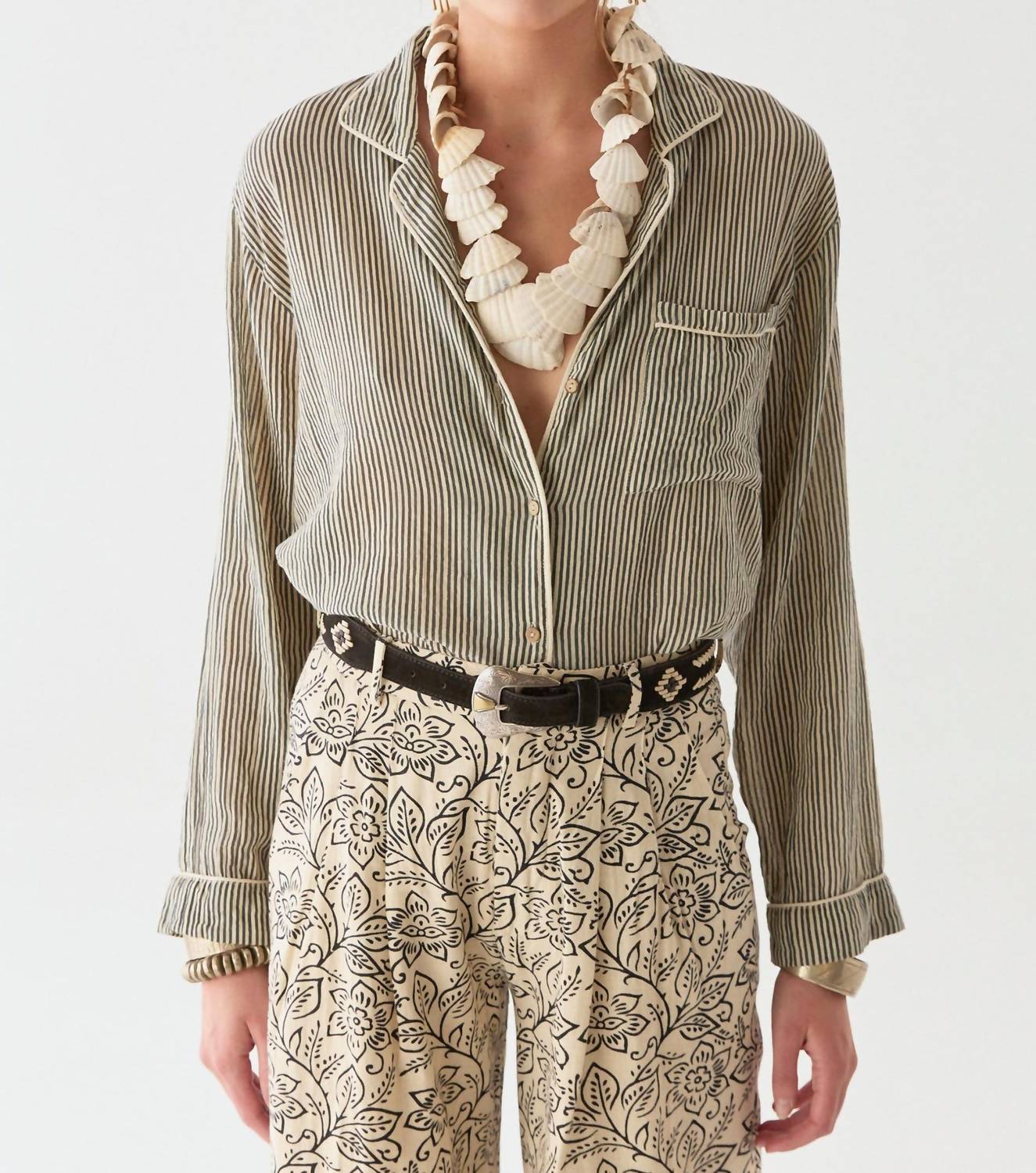 Maison Hotel - BIDART STRIPES BLOUSE