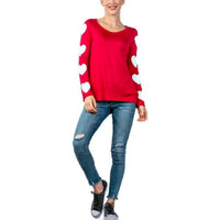 Heimish Usa - Heart Sleeve Top