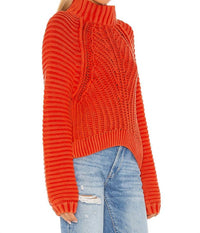 Free People Sweetheart Sweater in love glare - women's sweater - detail view