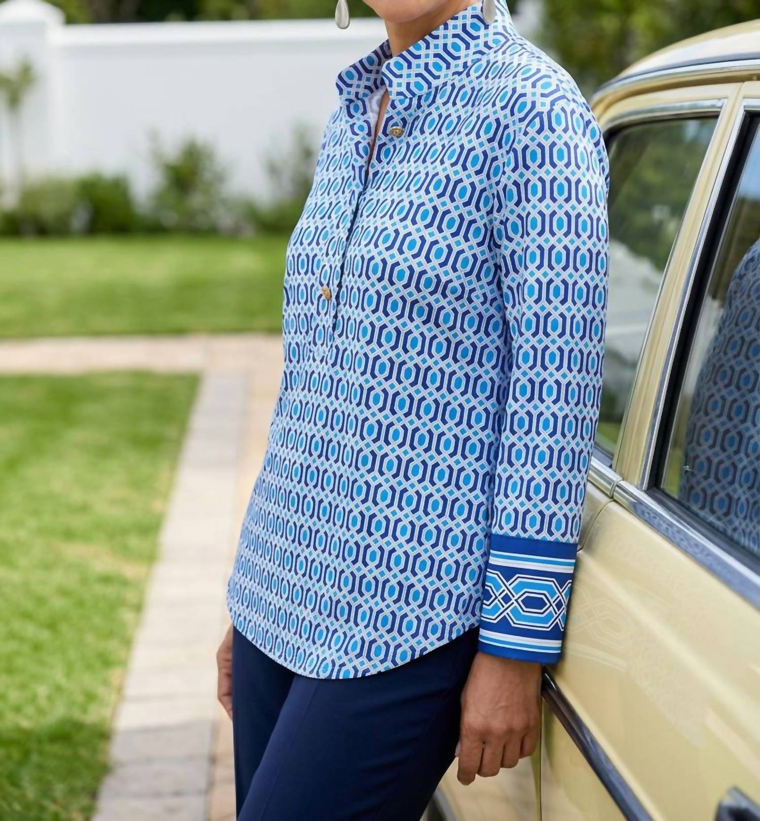 Jude Connally - Belinda 3/4 sleeve top