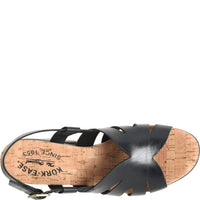 Kork-Ease - Women's Block Heel Leather Sandal