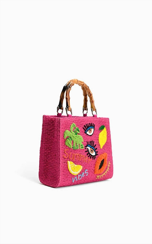 America & Beyond - Fruitful Charm Top Handle Tote Bag