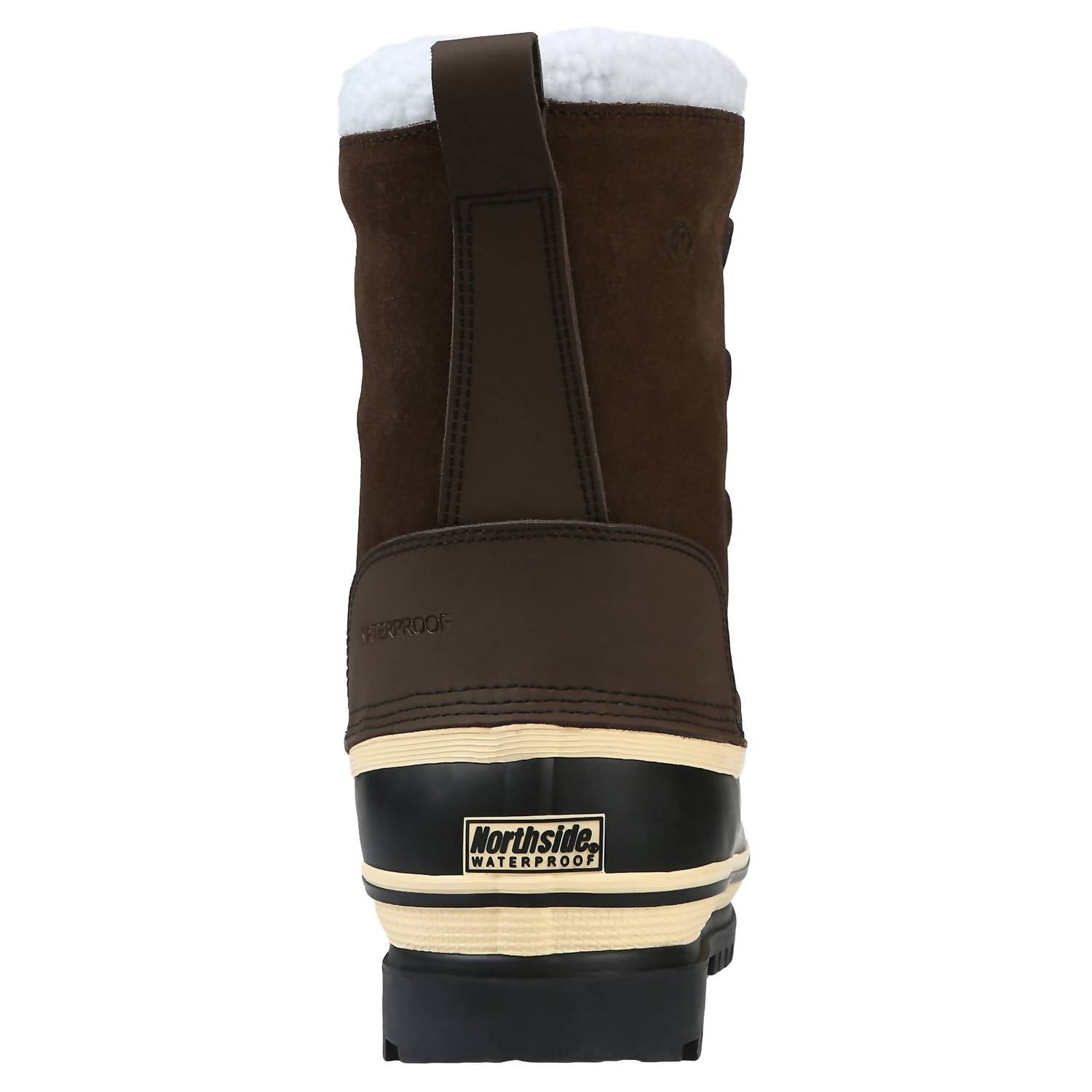 Northside Men's Back Country Waterproof Snow Boots in brown - men's shoe - view 4