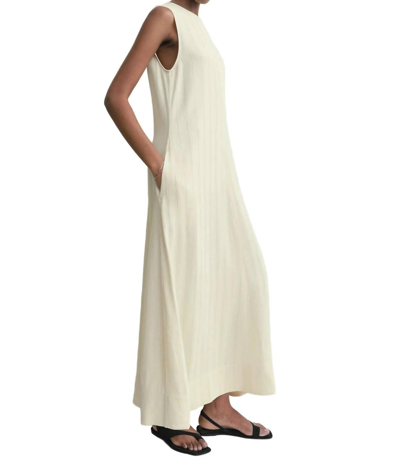 Toteme - Woven Tonal Stripe Dress