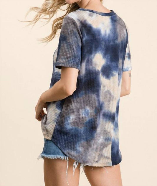 Bibi - Harmony Strappy Tie Dye Top