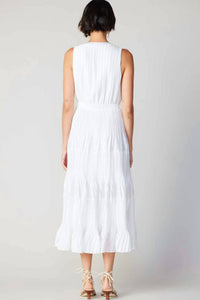 Current Air - Pleated Sleeveless Maxi Dress