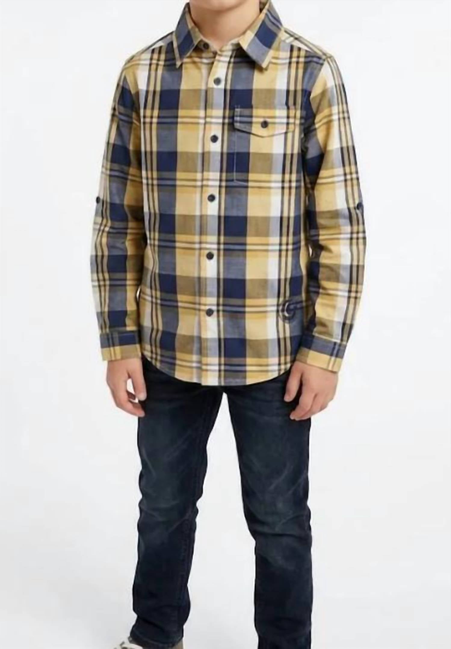 Gasoline - Woven Cotton Shirt