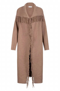 Naadam - Women's Wool Fringe Coat