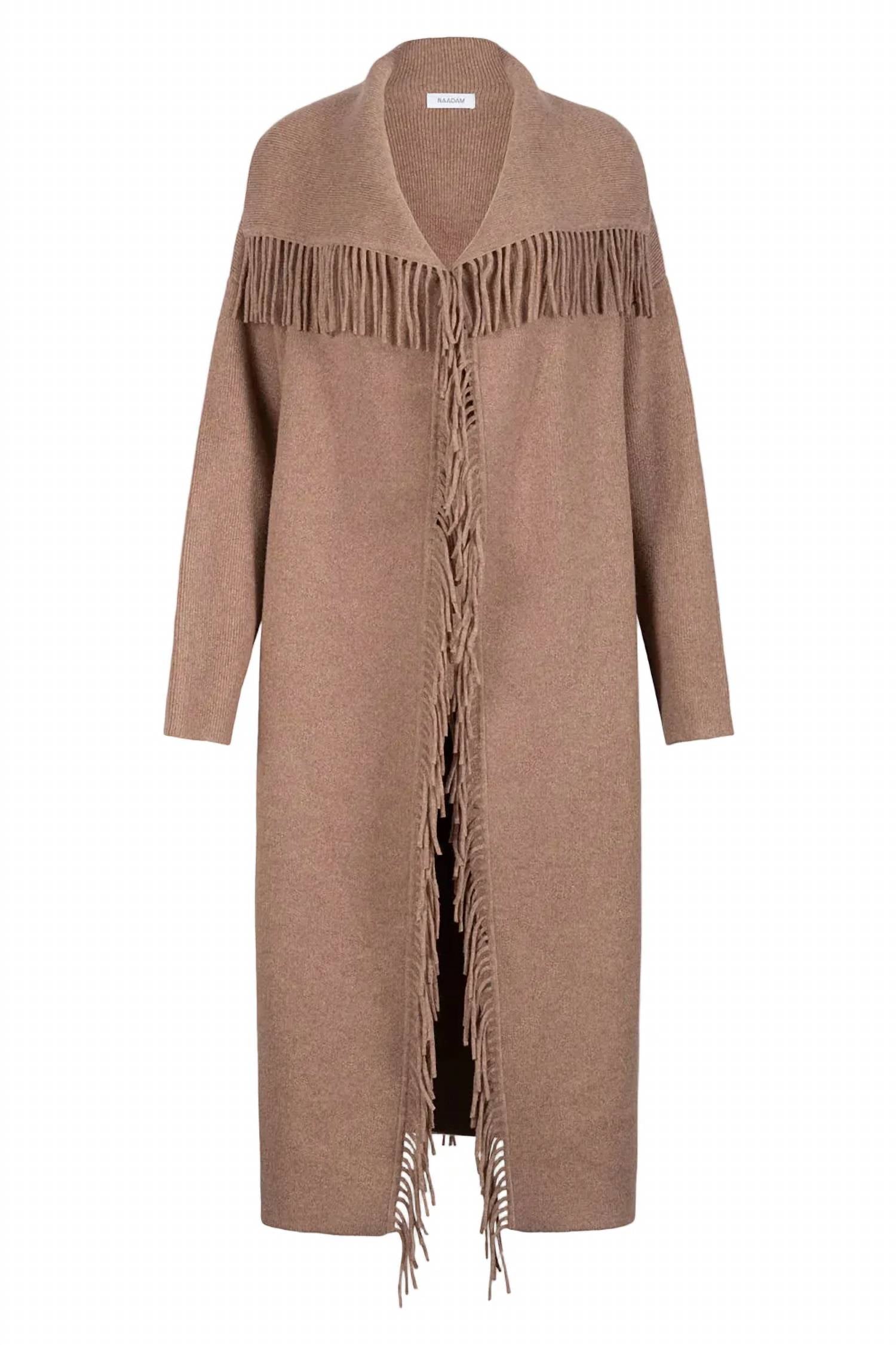 Naadam - Women's Wool Fringe Coat
