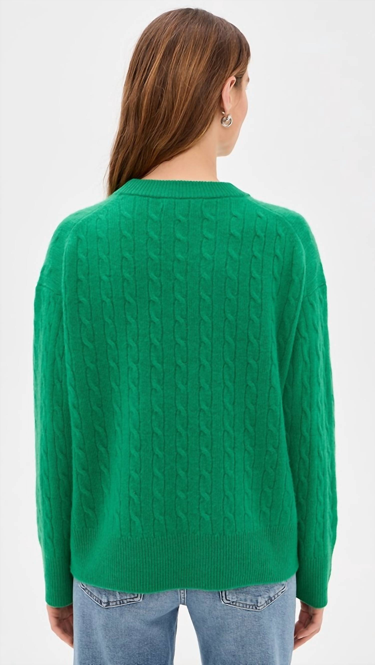 Alex Mill - Crewneck Cashmere Cable Sweater