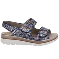 Fidelio Women's Serafina Sandals in blue - women's sandal - detail view