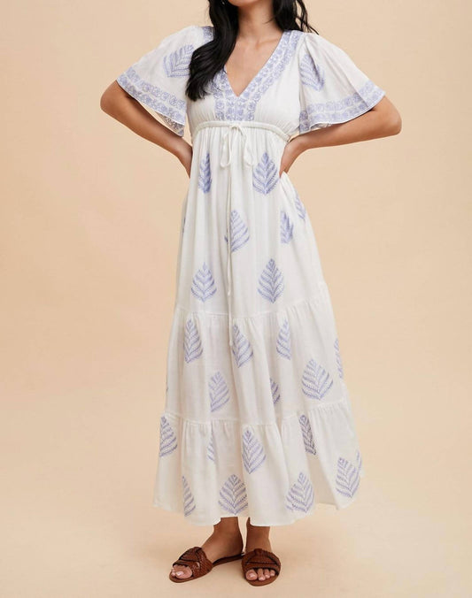 In-Loom - Embroidered All Over Maxi Dress