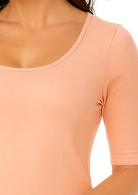 Angel Apparel - Short Sleeve Scoop Neck Tee