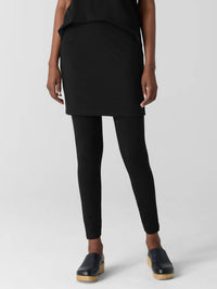 Eileen Fisher - Skirted Ankle Legging