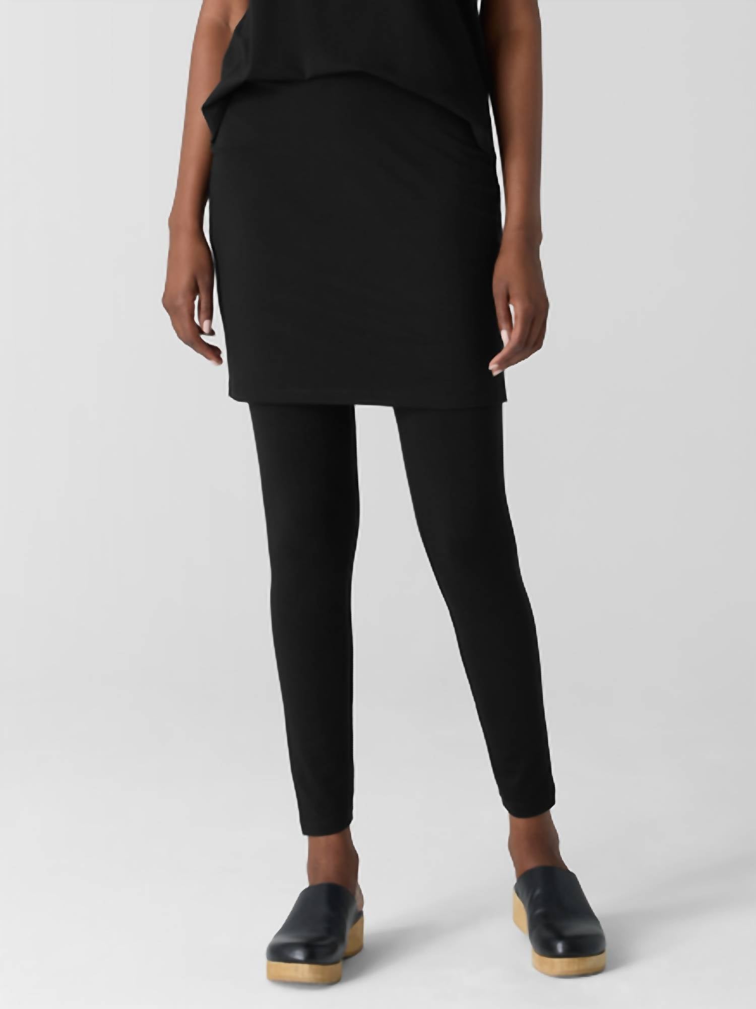 Eileen Fisher - Skirted Ankle Legging