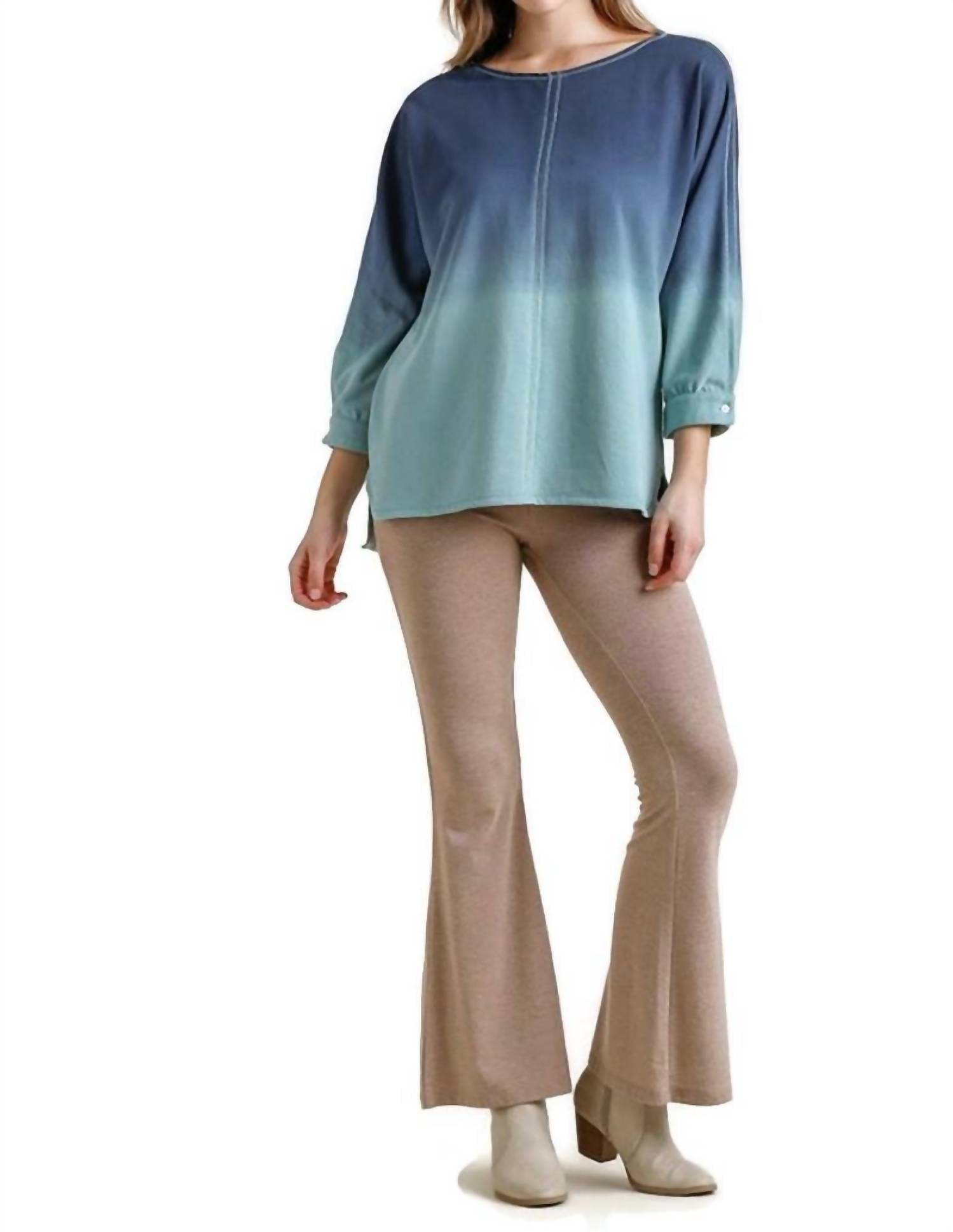 Umgee - Ombre Raglan Top