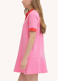 Entro - Celia Scalloped Cotton Mini Dress