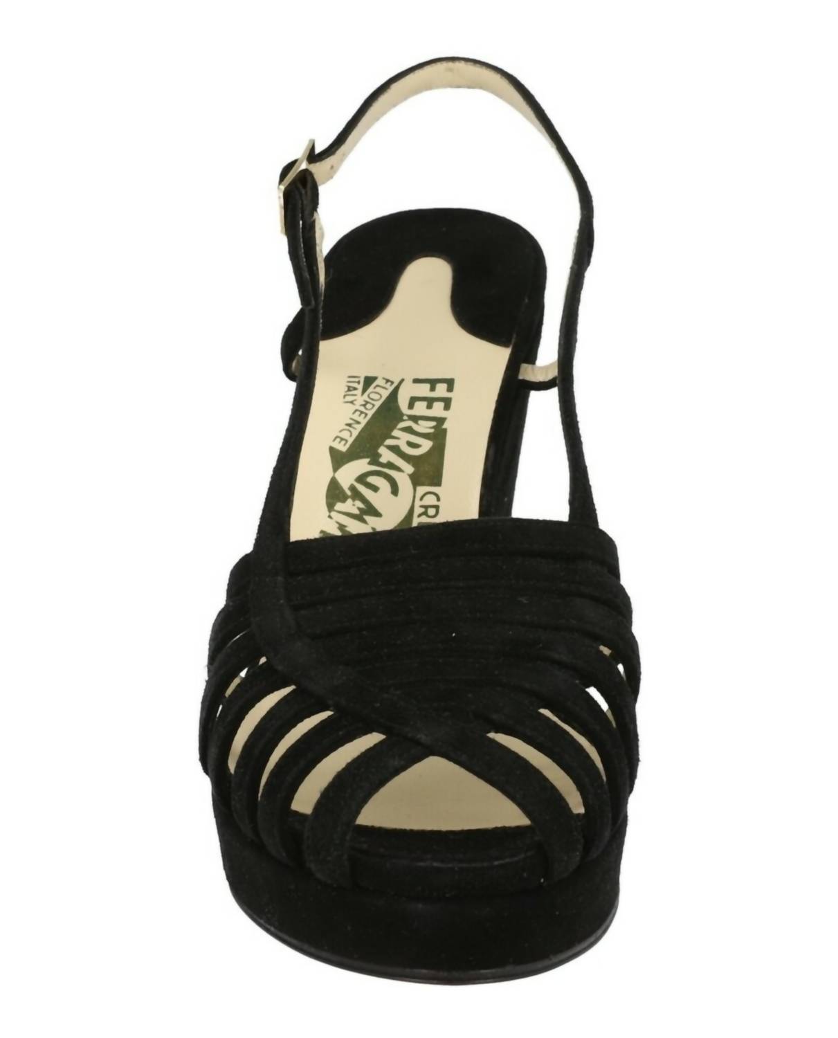 Salvatore Ferragamo - Women's Claretta Suede Wedge Sandal