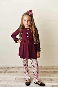 Adorable Sweetness - Girls Floral Set