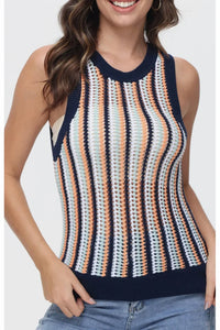 525 America - Krista Crochet Tank Top