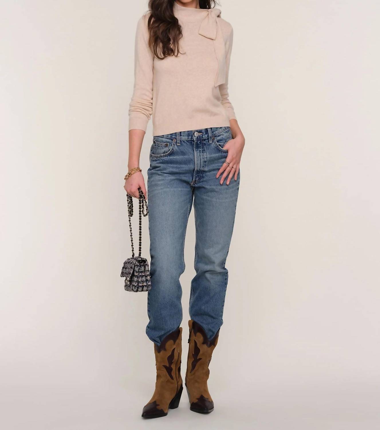 Heartloom - Lissa Mock Neck Sweater