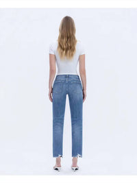 Vervet By Flying Monkey - High Rise Distressed Boyfriend Fit Jeans