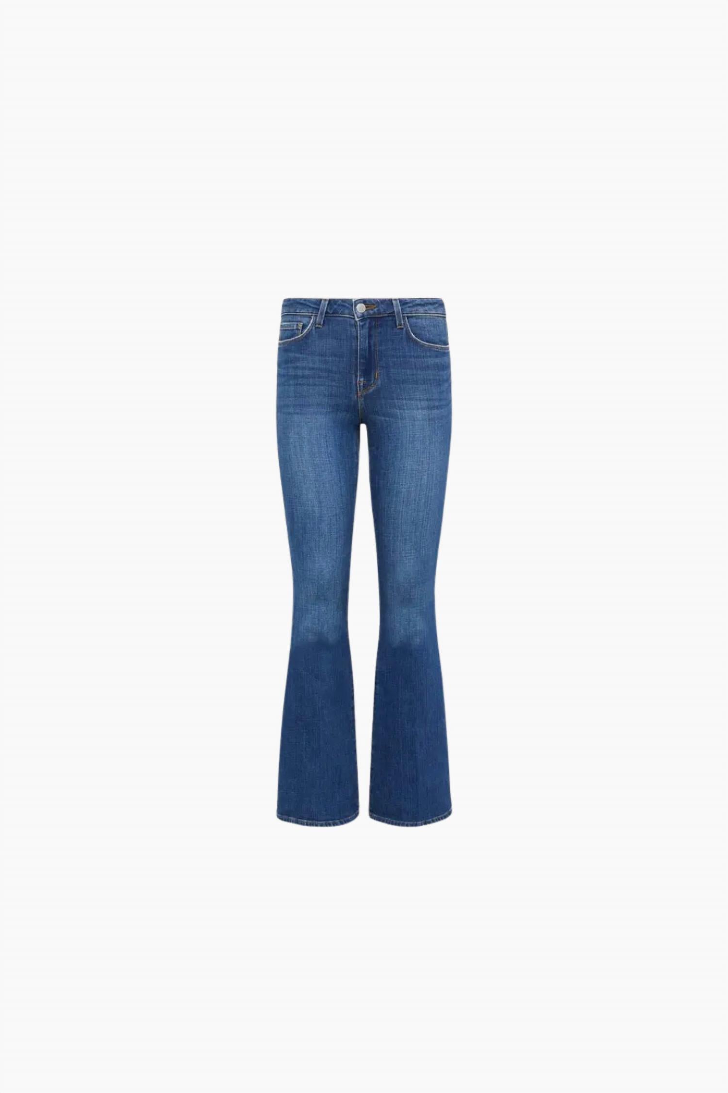 L'Agence - Bell High Rise Flare Jeans