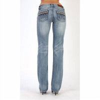 Adiktd Southwest Fest Jeans in blue - women's jeans - detail view