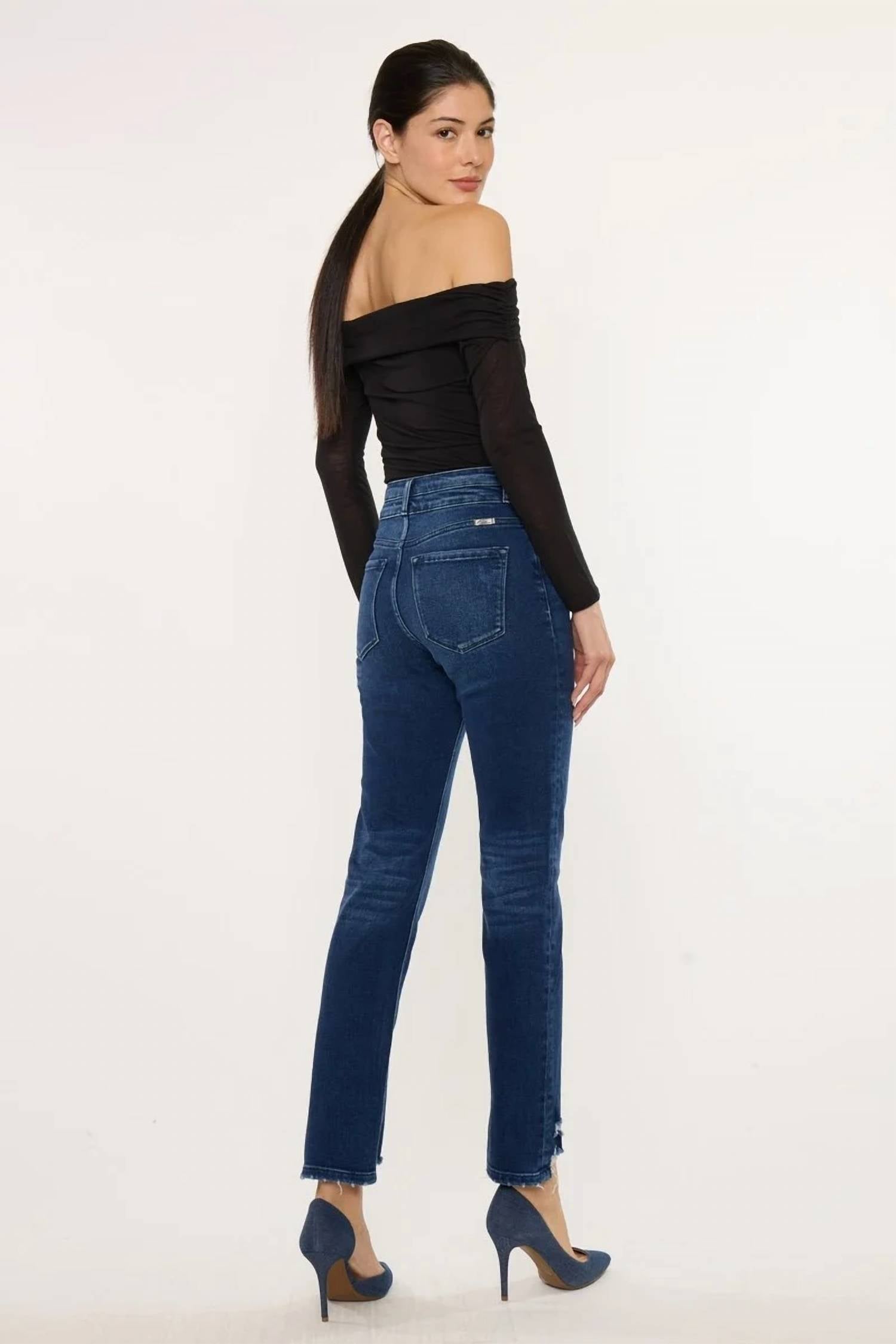 Kancan - Rae Straight Leg Jeans