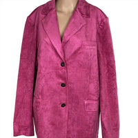 Dolan - Left Coast Faux-suede Boyfriend Blazer