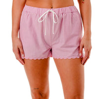 Marcus Adler - Cotton Scalloped Stripe Short Set