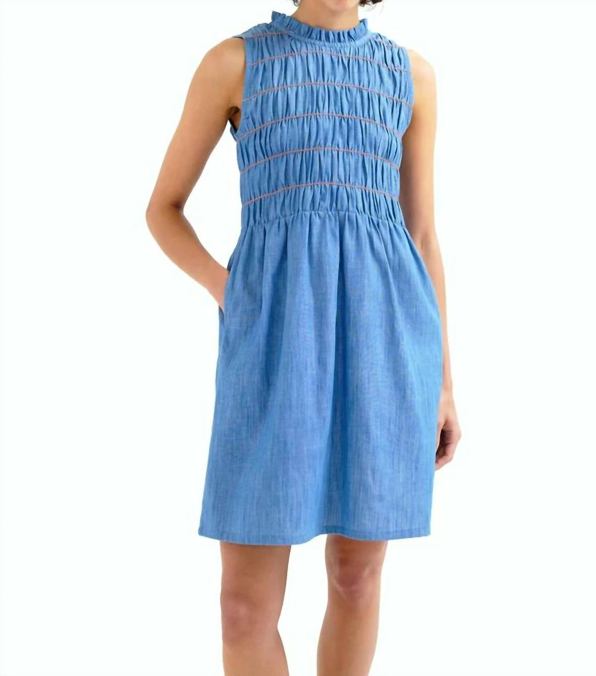 Compania Fantastica - Chambray Mini Dress