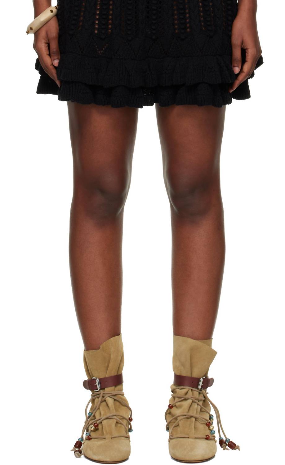 ISABEL MARANT Nelle Skirt in black - women's skirt