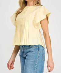 Ellison - Short Sleeve Kaftan Blouse