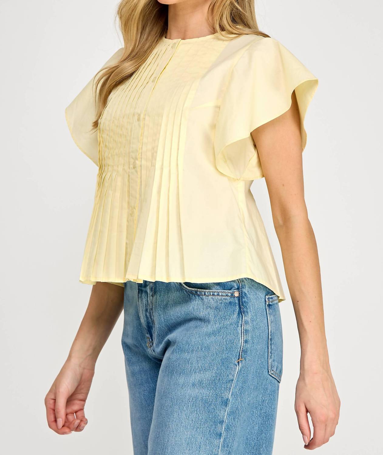Ellison - Short Sleeve Kaftan Blouse